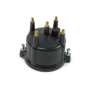 PERTRONIX IGNITION Distributor Cap - 4-Cyl. Billet Black