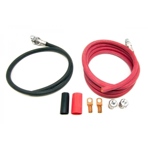 PAINLESS WIRING Red/Black Battery Cables 8ft Red 3ft Black