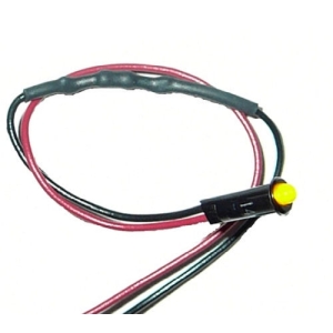 PAINLESS WIRING 1/8in Amber Dash Light