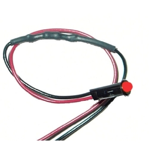PAINLESS WIRING 1/8in Red Dash Light