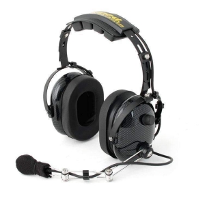 RUGGED RADIOS Headset Over The Head H22 2-Way Black CF