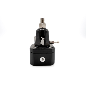 REDHORSE PERFORMANCE 6AN Universal Bypass Fuel Pressure Reg Black