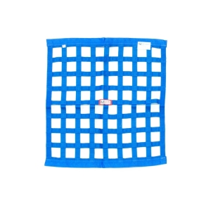 RJS SAFETY Ribbon Window Net 24x24 Blue SFI