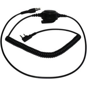 RJS SAFETY Quick Disconnect Cable For Headset With Button