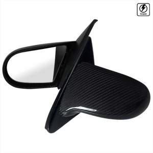 SPEC-D Tuning Honda Civic 2/3 Door Spoon Style Mirrors - Power Carbon Fiber