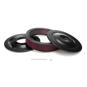 RACING POWER CO-PACKAGED 14in X 3in Performance Air Cleaner Black