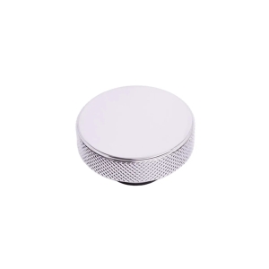 RACING POWER CO-PACKAGED Chrome Aluminum Radiator Cap Plain