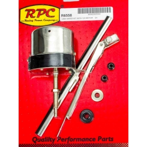 RACING POWER CO-PACKAGED 12v S/S Wiper Motor w/Arm & Blade