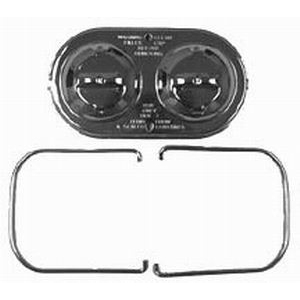 RACING POWER CO-PACKAGED GM Master Brake Cylinder Cover Chrome