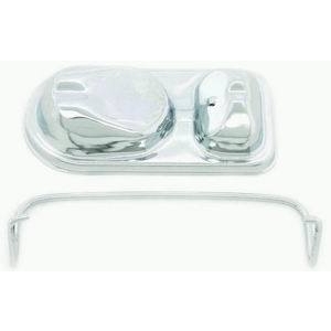 RACING POWER CO-PACKAGED Ford Master Cylinder Cover Chrome