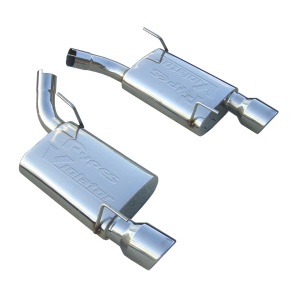 Pypes 304 Stainless Steel Violator Axle-Back w/ Polished 304 Tips for Mustang GT V8
