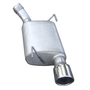 Pypes V6 409 SS Single-side Axle-back System