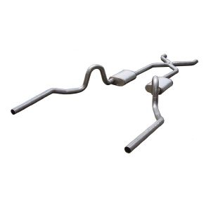 Pypes GTO 2.5" Crossmember-back System w/ X-pipe StreetPro