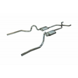 Pypes GTO Exhaust System Crossmember-back w / X pipe Valance Exit - Violator