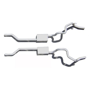 Pypes Camaro Crossmember-back Systems 2.5" Rear-Exit RacePro