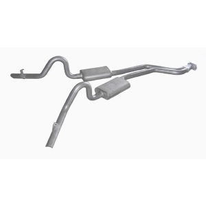 Pypes GM Non-SS Cars 2.5" Converter-back System RacePro