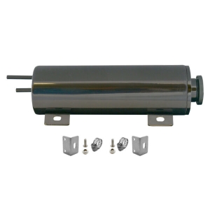 SPECIALTY PRODUCTS COMPANY Radiator Overflow Tank 3 in x 10in Black Stainles