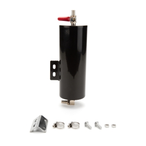 SPECIALTY PRODUCTS COMPANY Radiator Overflow Tank 5 in x 8in Black Stainless