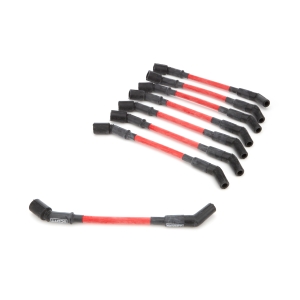 SCOTT PERFORMANCE GM LS Truck Spark Plug Wire Set 45-Deg - Red