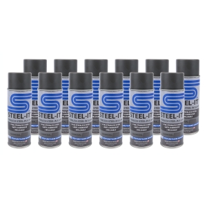 STEEL-IT Charcoal Polyurethane Case 12 x 14Oz. Can
