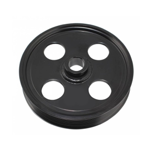 TUFF-STUFF Type II Power Steering Pulley 6 Groove Black