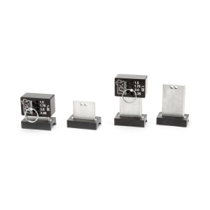 Ti22 PERFORMANCE Mini Sprint Set Up Blocks Front Black