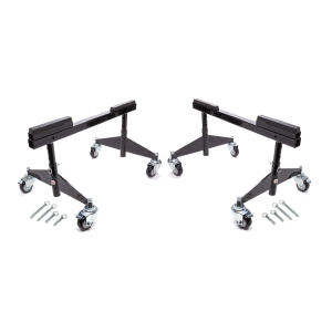 Ti22 PERFORMANCE Rolling Chassis Stands Black