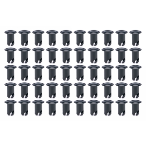 Ti22 PERFORMANCE Oval Head Buttons .600 Long Black 50 Pack