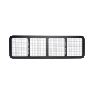 TRUE PERFORMANCE & FABRICATION Nose Screen Lower Black Aluminum