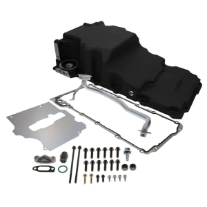 TOP STREET PERFORMANCE LS Low Profile Retrofit Black Oil Pan