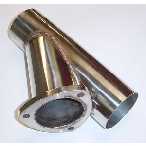 Pypes 3 Y CUTOUT 304 stainless