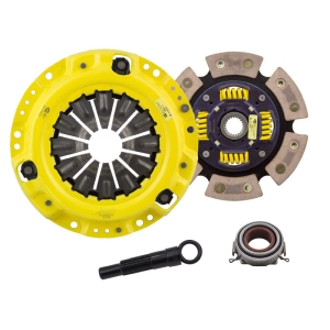 ACT XT/Race Sprung 6 Pad Kit Toyota Corolla Base 1.6L
