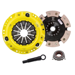 ACT XT/Race Rigid 6 Pad Kit Toyota Corolla Base 1.6L
