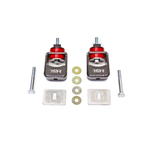 BMR Camaro Motor Mount Kit with Polyurethane Bushings Black Hammertone