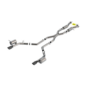 Borla 2021+ Dodge Durango SRT Hellcat 6.2L V8 AWD ATAK Cat-Back Exhaust System - Black Chrome Tips