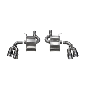 Corsa Camaro SS / Zl1 Xtreme Axle-Back Exhaust Quad Polished Tips