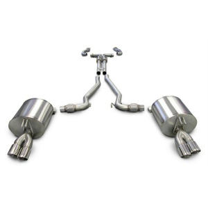 Corsa Pontiac G8 / GXP Dual Rear Exit with Twin 3.0 Pro-Series Tips - Sport