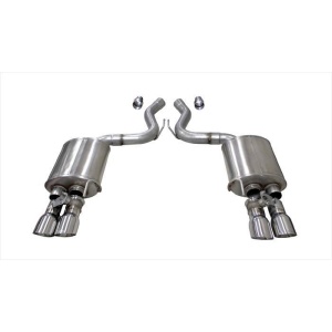 Corsa 2018-2023 Ford Mustang GT Fastback 5.0L 3in Sport Axle-Back Exhaust w/ 4in Polished Tips