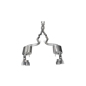 Corsa Xtreme Cat-Back Exhaust System without Valves Mustang GT Fastback 5.0L