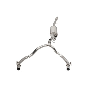 Corsa 21-22 Cadillac Escalade ESV 6.2L Dual Rear 3.5/2.75in Sport Cat-Back Uses Factory Bezels