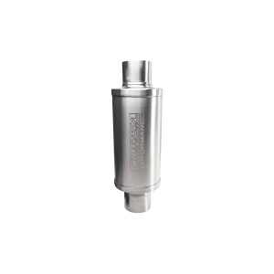 Corsa 304 Stainless Steel 3in I.D. Pro Series Packed Resonator (Weld In) (6-8DB) - Brushed