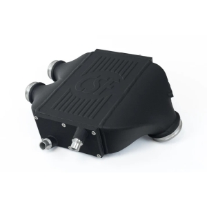 CSF 2014+ BMW M4 (F8X) Top Mount Charge-Air-Cooler - Crinkle Black