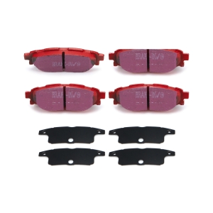 EBC 12+ Subaru BRZ 2.0 (solid rear rotors) Redstuff Rear Brake Pads