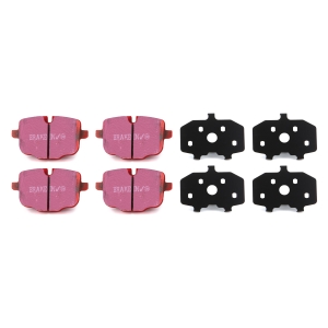 EBC 12+ BMW M5 4.4 Twin Turbo (F10) Redstuff Rear Brake Pads
