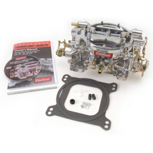 Edelbrock Carburetor Performer Series 4-Barrel 500 CFM Manual Choke Satin Finish
