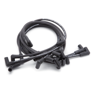Edelbrock Spark Plug Wire Set SBC 74-88 V8 500 Ohm Resistance Black (Set of 9)