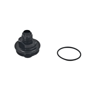 Fuelab Replacement Filter Cap -10AN Outlet - Black