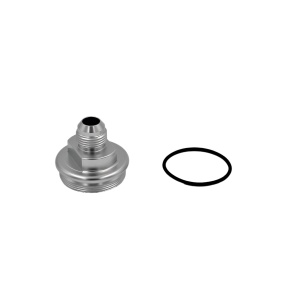 Fuelab Replacement Filter Cap -10AN Inlet - Clear