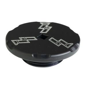 Industrial Injection 2003+ 5.9L/6.7L Cummins Billet Black Anodized Front CP3 Access Cover