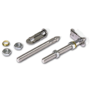 Moroso Quick Release Hood Pin Set - 3/8in Diameter - 2 Pack